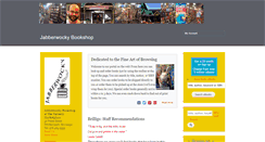 Desktop Screenshot of jabberwockybookshop.com